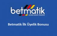 Betmatik İlk Üyelik Bonusu
