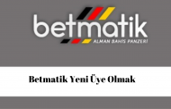 Betmatik Yeni Üye Olmak